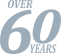 Over 60 years